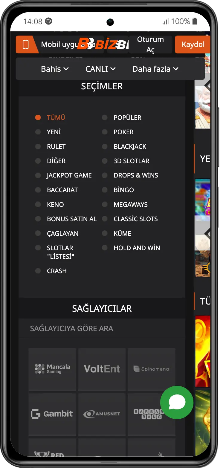 Bizbet apk indir